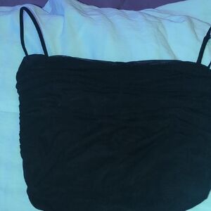 Babaton Black Crop Top